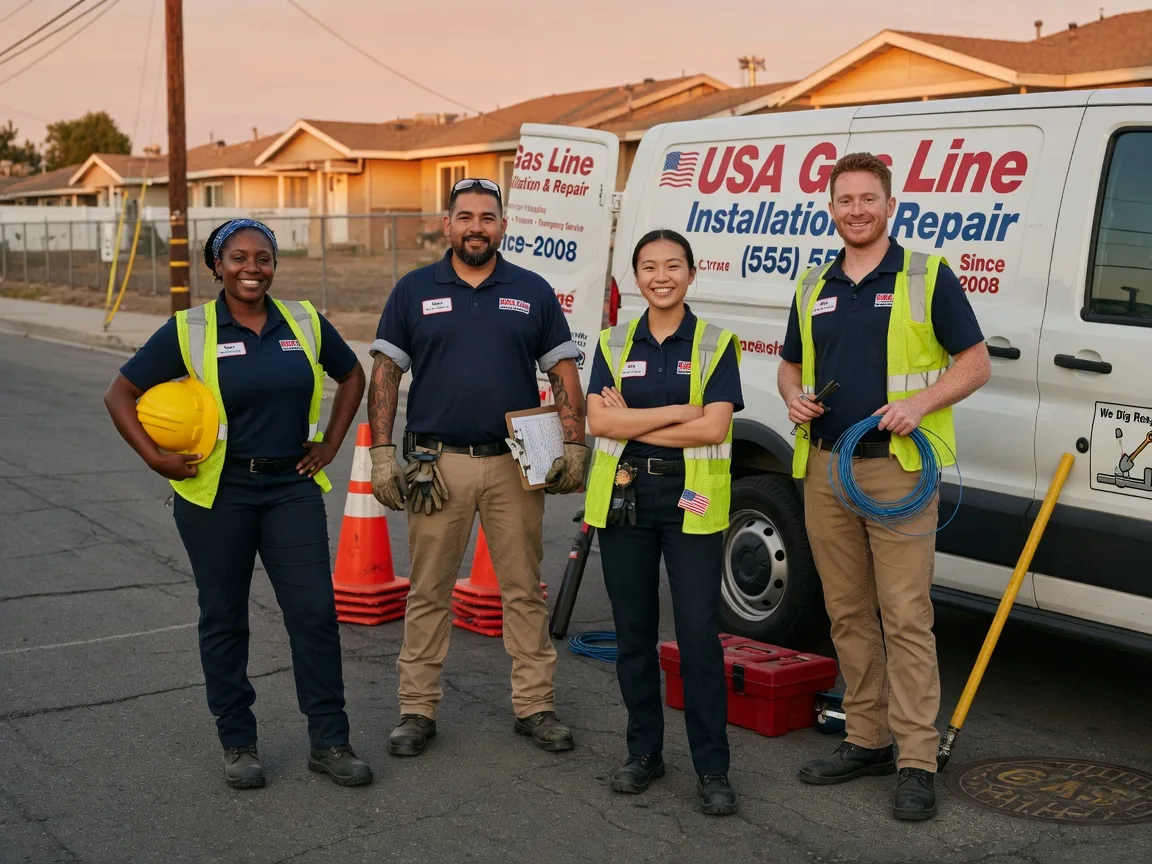 Gas Line Installation company in Middleport, PA